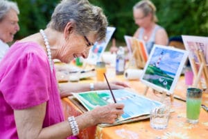 Seniors Staying Social - memory care sun city