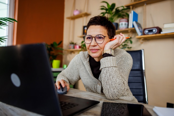 A woman considers whether she has the necessary transferable skills for caregiving.